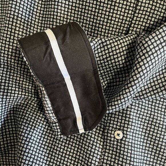 NWT Rosso Milano patterned dress shirt, 2XL / 18.5 - Picture 6 of 8
